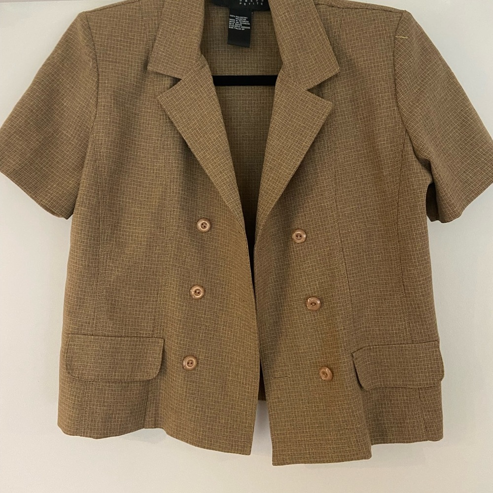 Classic Brown Blazer Jacket Sag Harbor